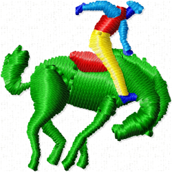 Horses Embroidery Design 4 Horses Embroidery Design 4